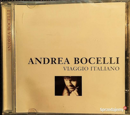 Polecam Album CD ANDREA BOCELLI- Viaggio Italiano CD