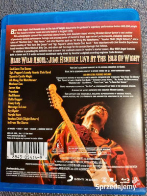 Polecam Rewelacyjny Koncert JIMI HENDRIX BLU RAY- Koncert Is