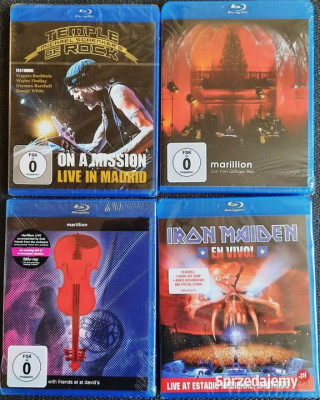 Polecam Koncert Blu Ray IRON MAIDEN Live Santiago-Chile