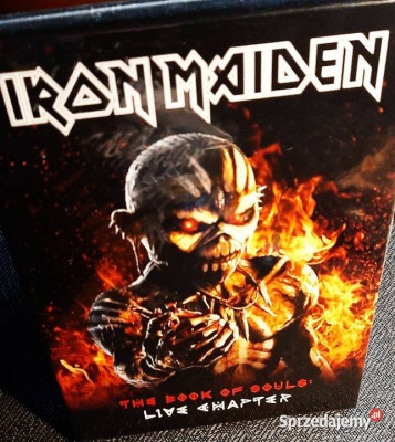 Unikat !!! . Album 2 XCD IRON MAIDEN - Album Book of Souls La