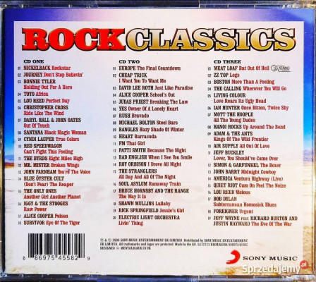 Składanka Album 3X CD GREATEST ROCK BAND Gwiazdy Rock-a 3 cd