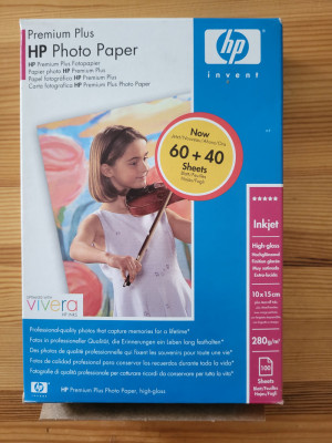 HP Premium Plus Photo Paper 10x15 cm 100 sztuk - real foto