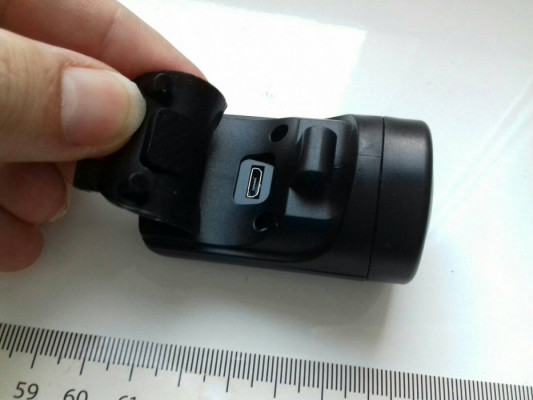 Elektryczny dzwonek rowerowy i alarm, na akumulator USB, głośny 120 de