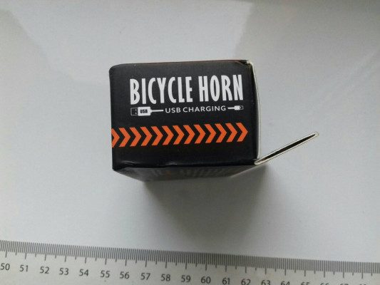 Elektryczny dzwonek rowerowy i alarm, na akumulator USB, głośny 120 de