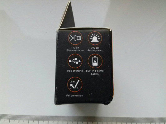Elektryczny dzwonek rowerowy i alarm, na akumulator USB, głośny 120 de
