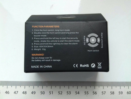 Elektryczny dzwonek rowerowy i alarm, na akumulator USB, głośny 140 de