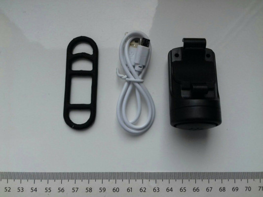 Elektryczny dzwonek rowerowy i alarm, na akumulator USB, głośny 140 de