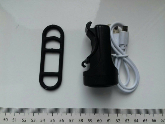 Elektryczny dzwonek rowerowy i alarm, na akumulator USB, głośny 140 de