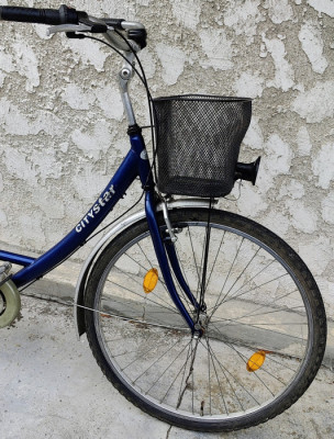 Rower Damski CityStar Koła 28” Kolor Niebieski Stan Dobry Opon SHIMANO