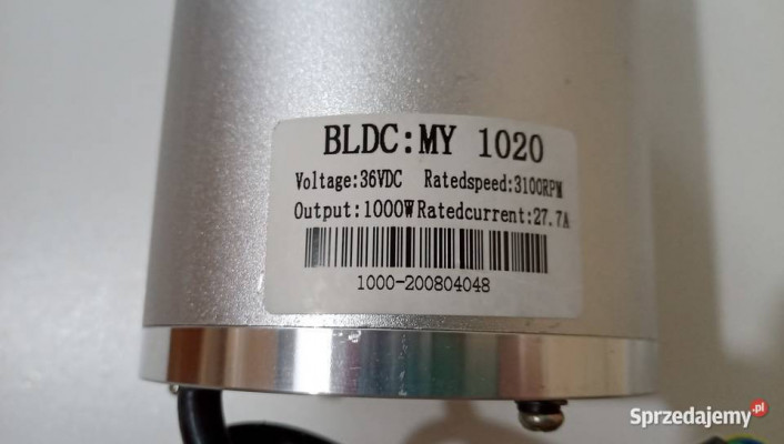 Silnik BLDC bezszczotkowy 36v 1000W bez łap 11z hulajnoga elektryczna