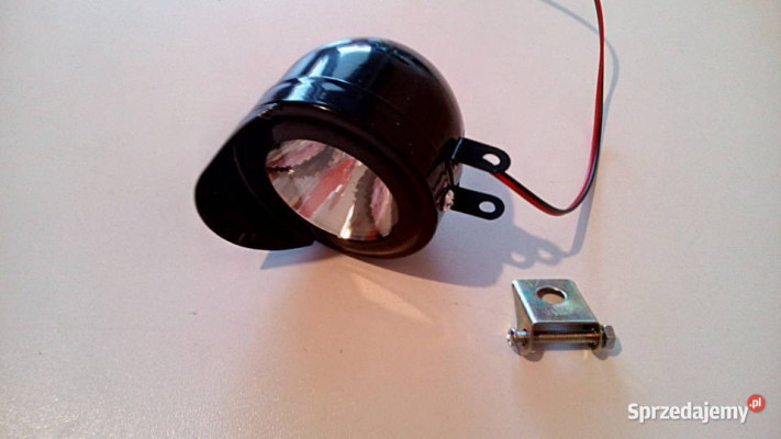 Lampa przednia LED 12-80V 3W hulajnoga elektryczna rower