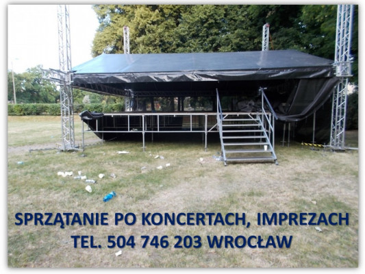 Serwis sprzątający na imprezie, Wrocław, tel. 504-746-203. Obsługa