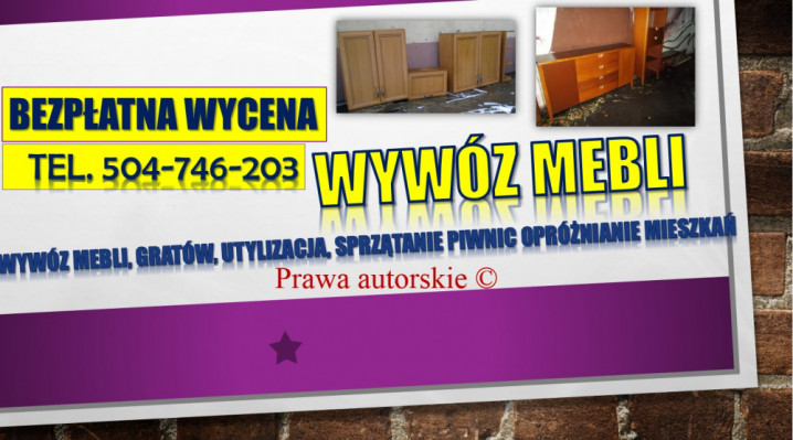 Sprzątanie,utylizacja,wywóz,mebli,gratów,opróżnianie,piwnicy,demontaż