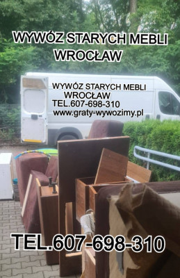 Wywóz,utylizacja starych mebli Wrocław.Opróżnianie mieszkań,piwnic.