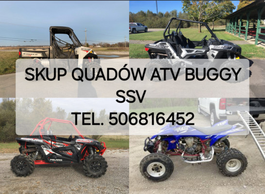 SKUP QUADÓW QUAD QUADY ATV BUGGY SSV