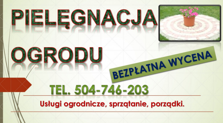 Sprzątanie działek Wrocław, tel 504-746-203, Usługi ogrodnicze, cennik