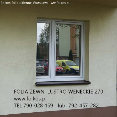 Folkos- folie okienne Warszawa- sprzedaż folii, usługa montażu folii