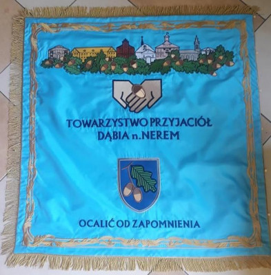 Haft komputerowy, nadruki, sztandary, proporce, naszywki haft tasiemką