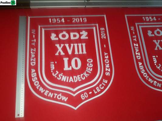 Producent sztandarów, sztandar haftowany, proporce, hafciarnia cennik,