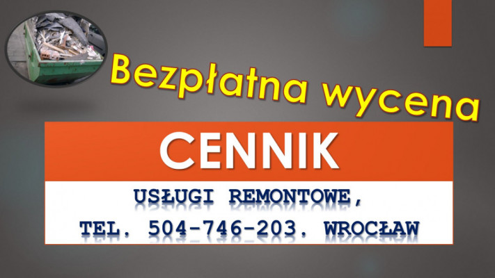 Demontaż paneli, Wrocław, usunięcie, parkietu, zerwanie, podłoga, cena