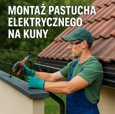 Usługi montażu pastucha na kuny, t504746203, zabezpieczenia przed kuną