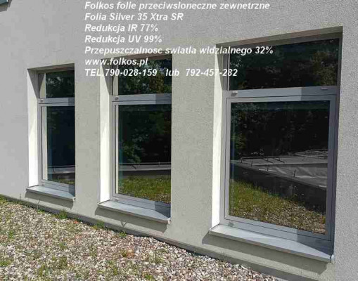 Folie przeciwsłoneczne zewnetrzne Grodzisk Mazowiecki- Oklejanie okien