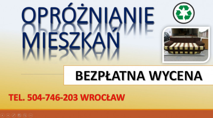 Wynoszenie mebli, cennik, tel. 504-746-203, utylizacja, wyniesienie