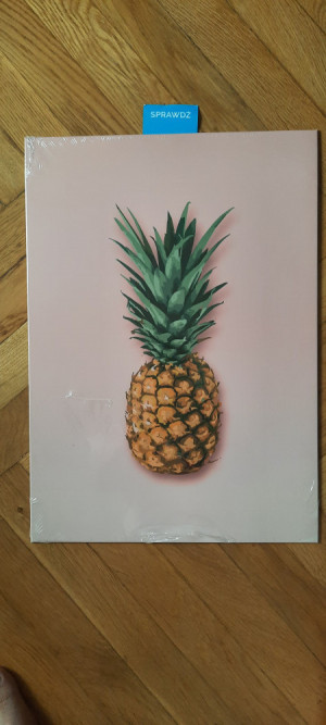 Ananas : Kolekcja Tropico -metalowy plakat. Displate  NOWY zafoliowany