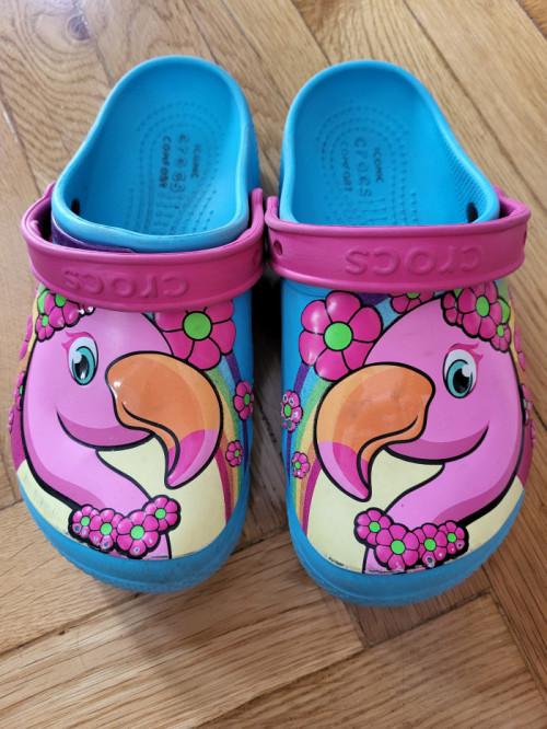 Crocs ( J 2 ) EU: (33-34) Dł. wkładki 19,5cm.