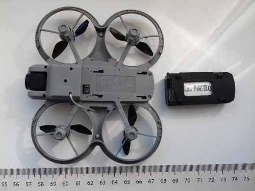 Dron K100 Max mini, WiFi FPV LCD 4,3 fotografia lotnicza, 2x aparat, a