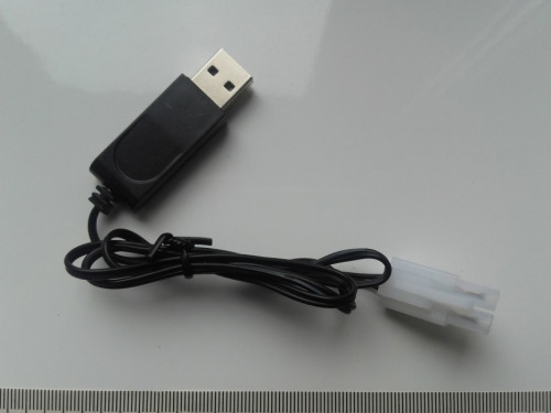 Ładowarka USB KET do akumulatorów 8,4V, 250mA wtyczka KET-2P NOWA Char