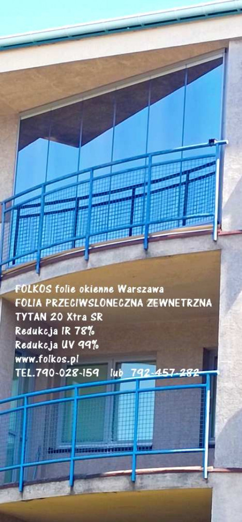 Folia Tytan 20 Xtra SR -Folia zewnętrzna przeciwsłoneczna z filtrem UV