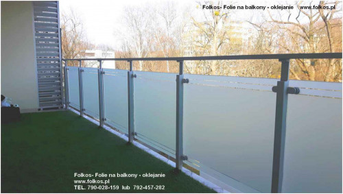 Oklejamy balkony Warszawa Wola- Goleszowska, Sowińskiego ,Worcella