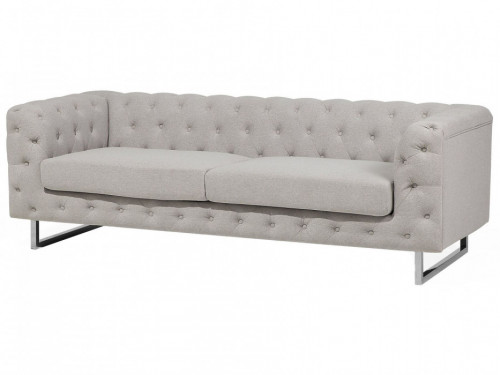 Sofa Jasnobeżowa dla 3 osób