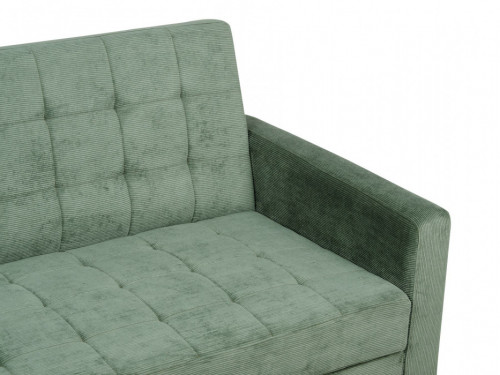 Sofa rozkładana Ciemnozielony dla 3 osób