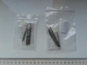 Mini wiertła, Zestaw Wierteł, 10 sztuk 0.5mm 0.6mm 0.8mm 1.0mm 1.2mm V