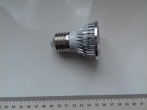 Żarówka LED COB 3,5Wat E27 230V światło skupione punktowe, bez ściemni