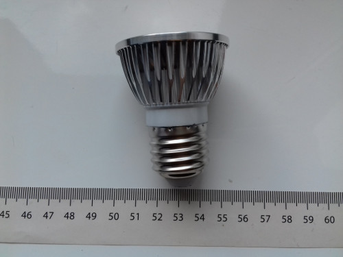 Żarówka LED COB 3,5Wat E27 230V światło skupione punktowe, bez ściemni