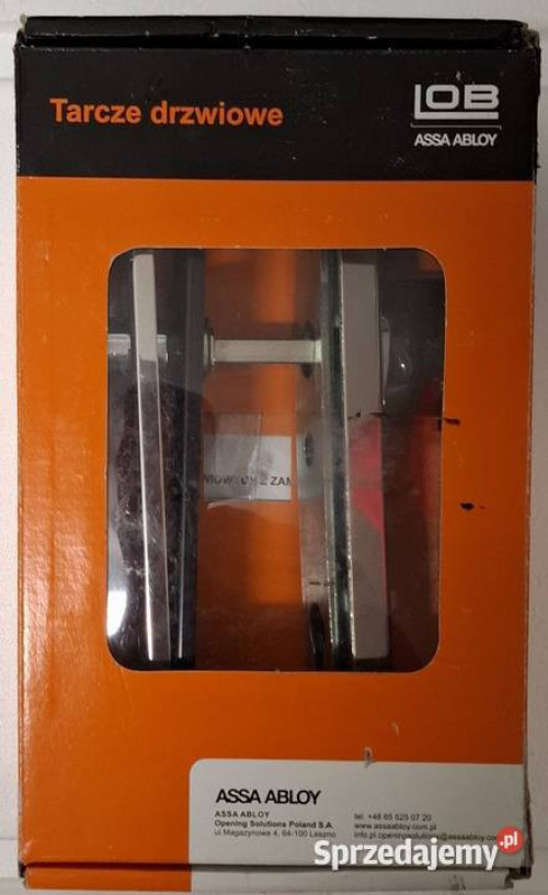 Okucie Klamkowe - Tacza-Gałko Klamka MR01-90MM CHROM LOB ASSA ABLOY