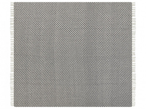 Koc Bawełna 220 x 240 cm Czarny
