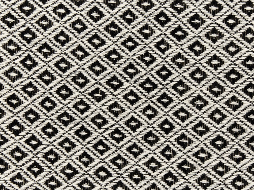 Koc Bawełna 220 x 240 cm Czarny