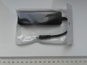 HUB USB-C, 3.0, 2.0, microSD, SD, 5w1, w pudełku, YC-909C, NOWY