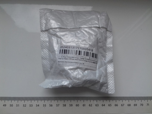 Ładowarka 3xUSB, 230V, różowa, NOWA, 5V 1A, 5Wat, SOLMA SL-67, 3058632