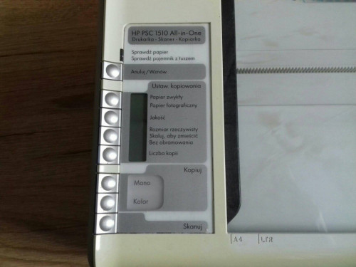 Drukarka, scaner, urządzenie wielofunkcyjne, HP PSC 1510 All-in-One se