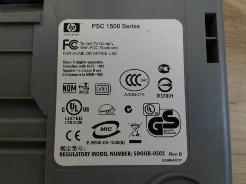 Drukarka, scaner, urządzenie wielofunkcyjne, HP PSC 1510 All-in-One se