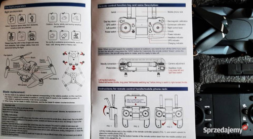 Polecam Idealnie Nowy DRON GPS-EPS UAV S 136- 4K -Full HD