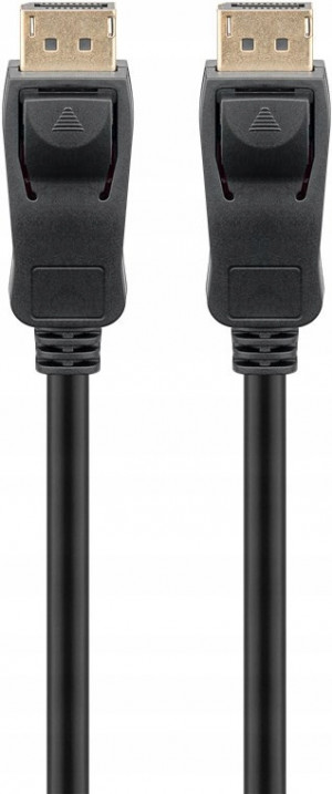 Kabel DisplayPort, DP 1.2, 3m, UltraHD 4K 2160p 3m, czarny