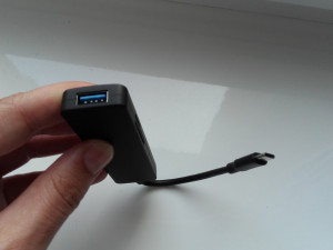 HUB USB-C, 3.0, 2.0, microSD, SD, 5w1, YC-909C, NOWY