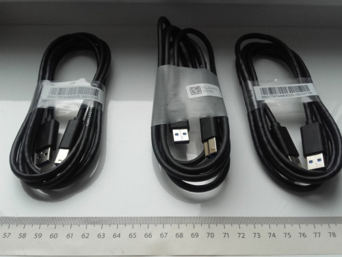 Kabel USB_3.0 A-B 190cm, kolor czarny, NOWY, N26R1-LXG1-9DC USB3.0