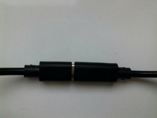 Przedłużacz kabla USB-C, 100cm, 1m, NOWY, czarny, PL014295109